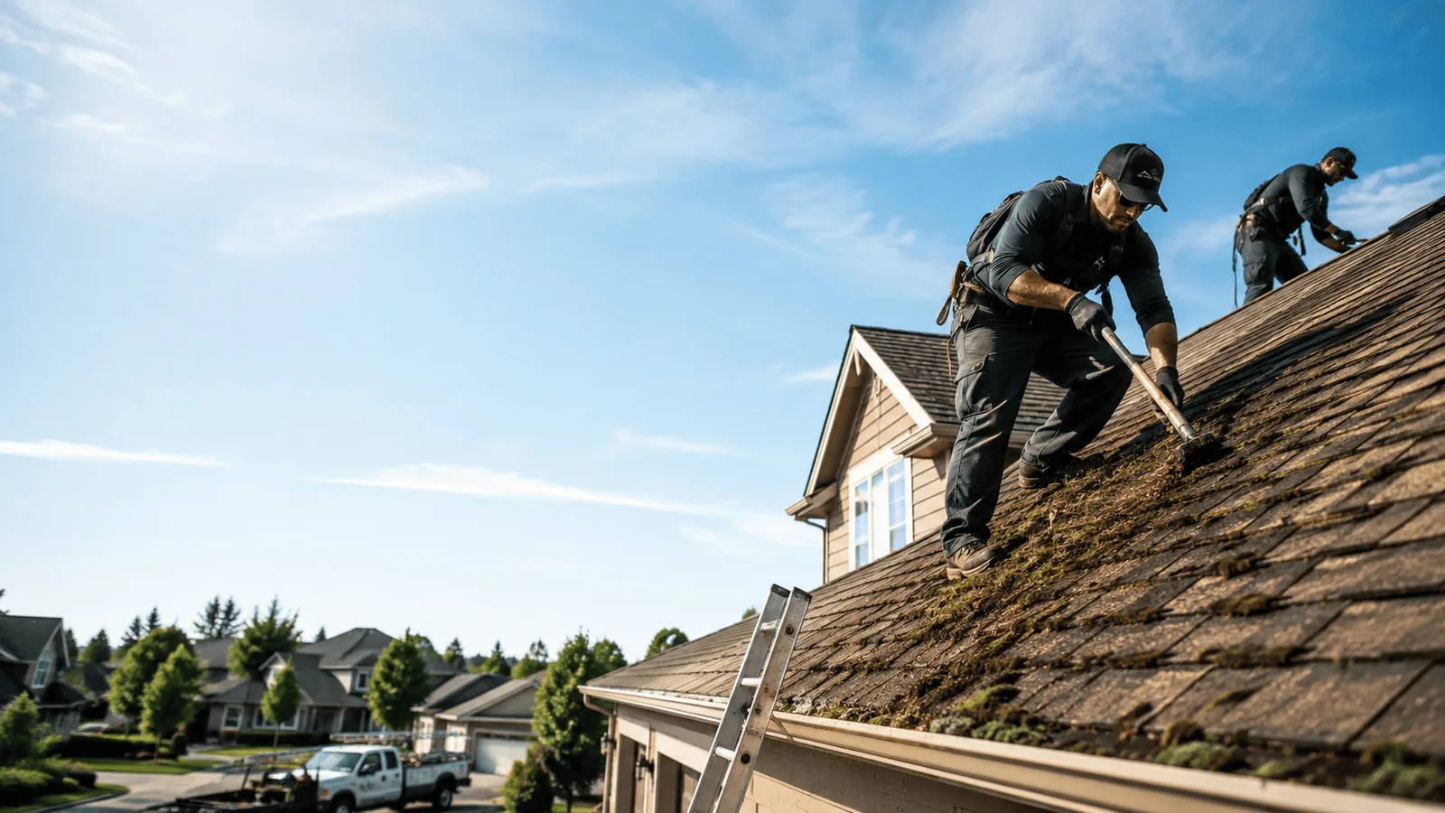 Roof Moss Removal in Willow Street, PA near me